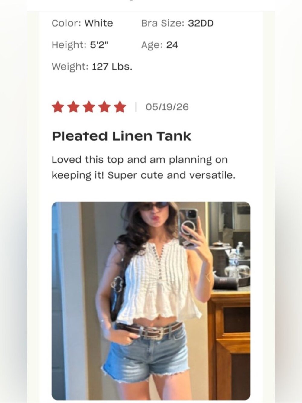 NWT Size XL - Anthropologie 100% Linen Pleated Top (NWT US$ 108) - Picture 8 of 15
